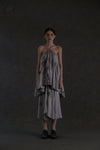 MUTEDANCE Halter Dyed Double Dress MD22SS70 Grey PM30